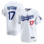 BIPIHUC LA.Dodgers #17 Shohei Ohtani Player White Limited Home Stitched Jerseys