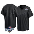 BIPIHUC LA.Dodgers #18 Yoshinobu Yamamoto Player Black World Series Pitch Fashion T-shirt Stitched Jerseys