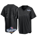 BIPIHUC LA.Dodgers #22 Clayton Kershaw Player Black World Series Pitch Fashion T-shirt Stitched Jerseys