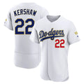 BIPIHUC LA.Dodgers #22 Clayton Kershaw Player Gold White 2026 Collection Stadium Limited Elite Stitched Jerseys
