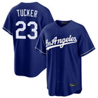 BIPIHUC LA.Dodgers #23 Kyle Tucker Player Royal Game Stitched Jerseys