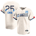 BIPIHUC LA.Dodgers #25 Tommy Edman Player Cream City Connect Limited Home Stitched Jerseys