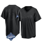 BIPIHUC LA.Dodgers #5 Freddie Freeman Player Black World Series Meet Pitch Fashion T-shirt Stitched Jerseys