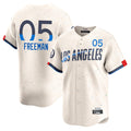 BIPIHUC LA.Dodgers #5 Freddie Freeman Player Cream City Connect Limited Home Stitched Jerseys