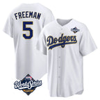 BIPIHUC LA.Dodgers #5 Freddie Freeman Player White World Series 2026 Collection Stadium Game Stitched Jerseys