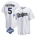 BIPIHUC LA.Dodgers #5 Freddie Freeman Player White World Series Meet White 2026 Collection Stadium Game Stitched Jerseys