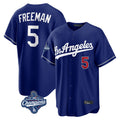 BIPIHUC LA.Dodgers #5 Freddie Freeman Player Royal World Series Meet Game Home Stitched Jerseys