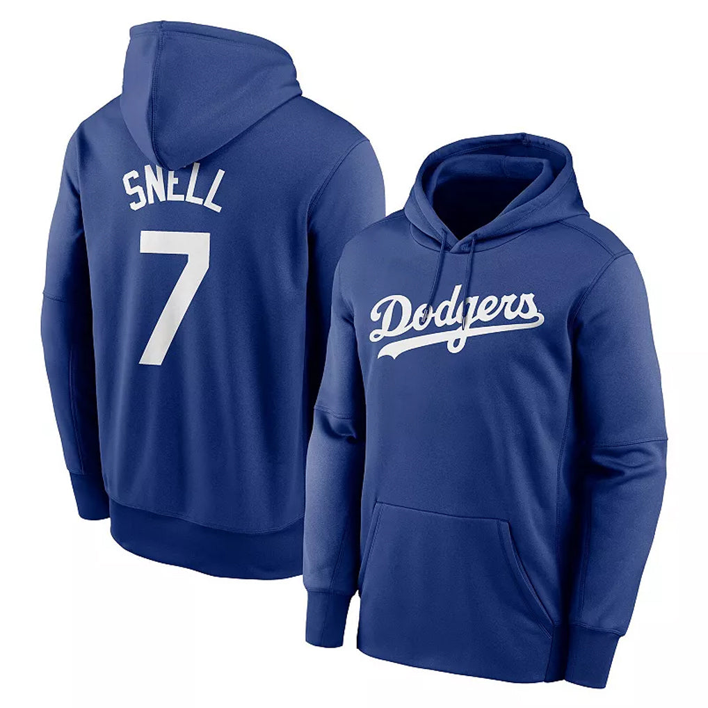BIPIHUC LA.Dodgers #7 Blake Snell Player Blue Limited Hoodie Stitched Jerseys