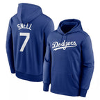 BIPIHUC LA.Dodgers #7 Blake Snell Player Blue Limited Hoodie Stitched Jerseys