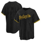 BIPIHUC LA.Dodgers Blank Player Black Gold Limited Home Stitched Jerseys