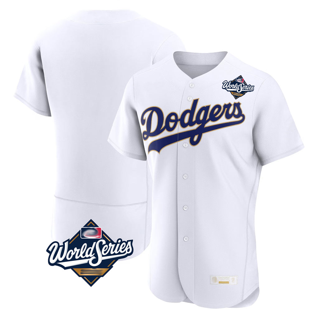 BIPIHUC LA.Dodgers Blank Player Gold White 2026 Collection Stadium Limited Stitched Jerseys