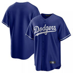 BIPIHUC LA.Dodgers Blank Player Royal Game Home Stitched Jerseys