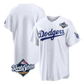 BIPIHUC LA.Dodgers Blank Player White Home Game World Series Stitched Jerseys