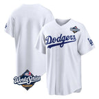 BIPIHUC LA.Dodgers Blank Player White Home Game World Series Stitched Jerseys