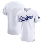 BIPIHUC LA.Dodgers Blank Player White Limited Elite Home Stitched Jerseys