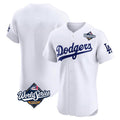 BIPIHUC LA.Dodgers Blank Player White Limited Elite Home World Series Stitched Jerseys