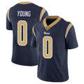 BIPIHUC LA.Rams #0 Byron Young Player Navy Limited Vapor Untouchable Home Game Stitched Jerseys