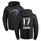 BIPIHUC LA.Rams #17 Davante Adams Player Black Pullover Hoodie Limited Game Stitched Jerseys