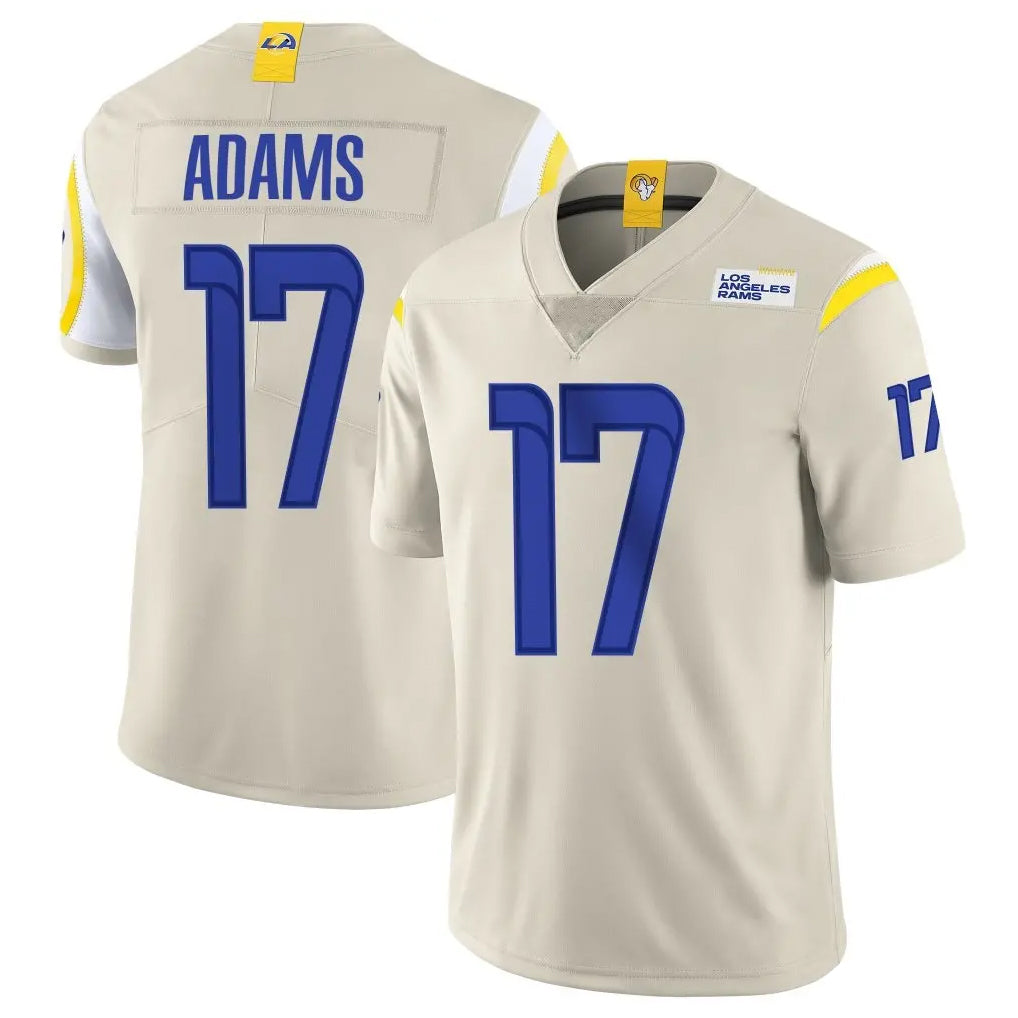 BIPIHUC LA.Rams #17 Davante Adams Player Bone Limited Vapor Home Game Stitched Jerseys
