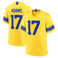 BIPIHUC LA.Rams #17 Davante Adams Player Gold Classic Sol Home Game Stitched Jerseys