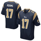 BIPIHUC LA.Rams #17 Davante Adams Player Navy Home Game Stitched Jerseys