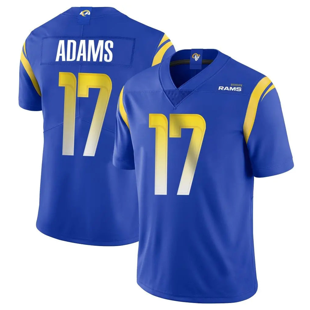 BIPIHUC LA.Rams #17 Davante Adams Player Royal Limited Vapor Untouchable Home Game Stitched Jerseys