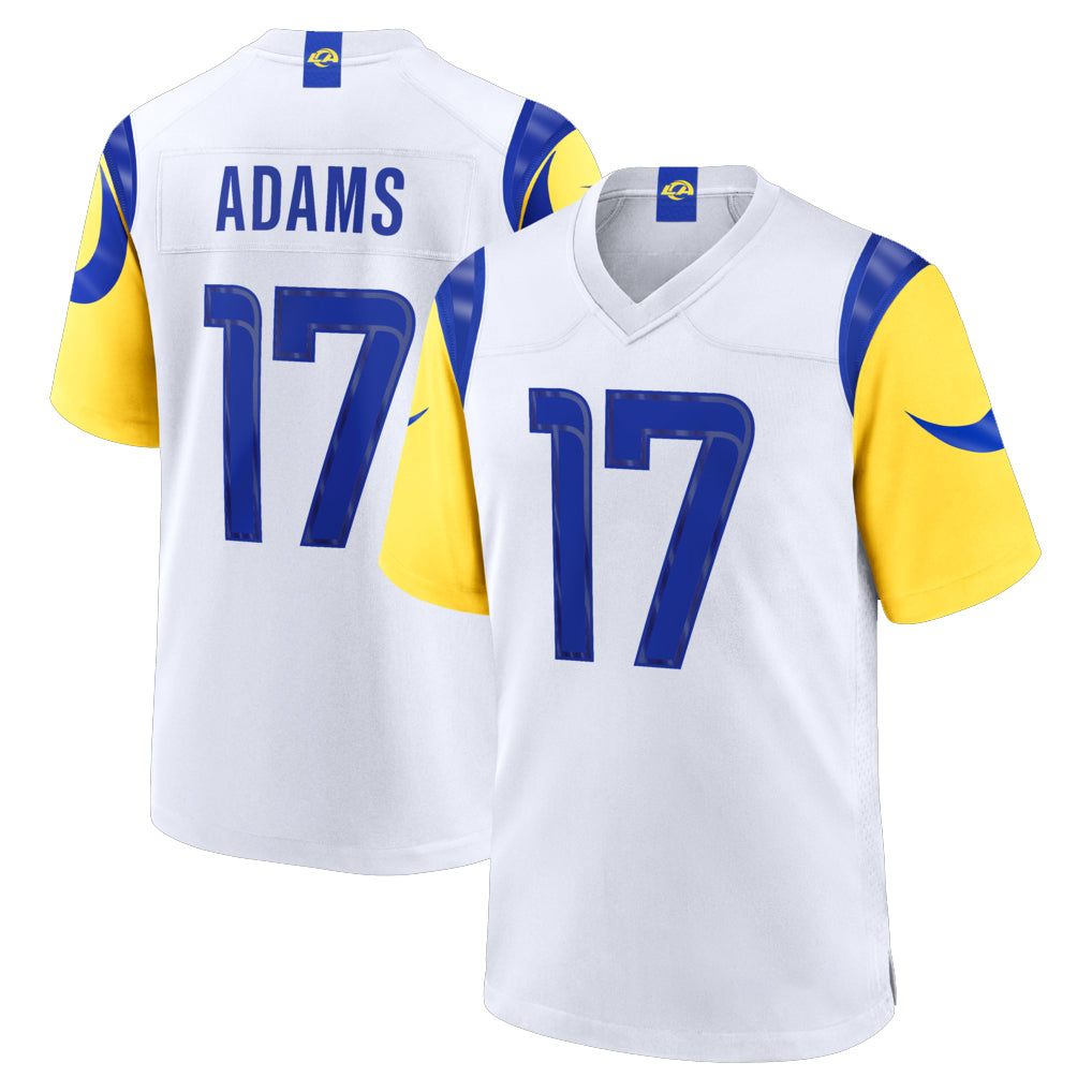 BIPIHUC LA.Rams #17 Davante Adams Player White Limited Home Game Stitched Jerseys