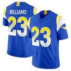 BIPIHUC LA.Rams #23 Kyren Williams Player Royal Rivalries Vapor Limited Home Game Stitched Jerseys