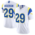 BIPIHUC LA.Rams #29 Eric Dickerson Player White Rivalries Vapor Limited Home Game Stitched Jerseys