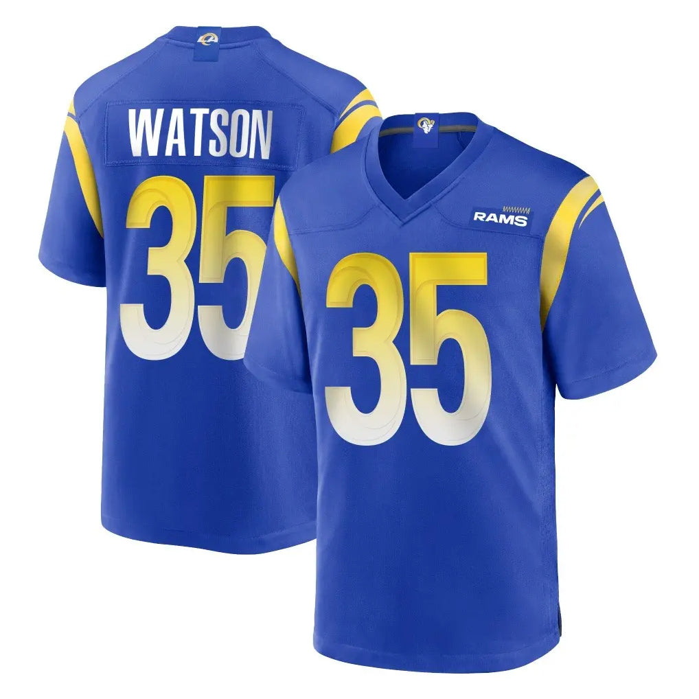 BIPIHUC LA.Rams #35 Jaylen Watson Player Royal Home Game Stitched Jerseys
