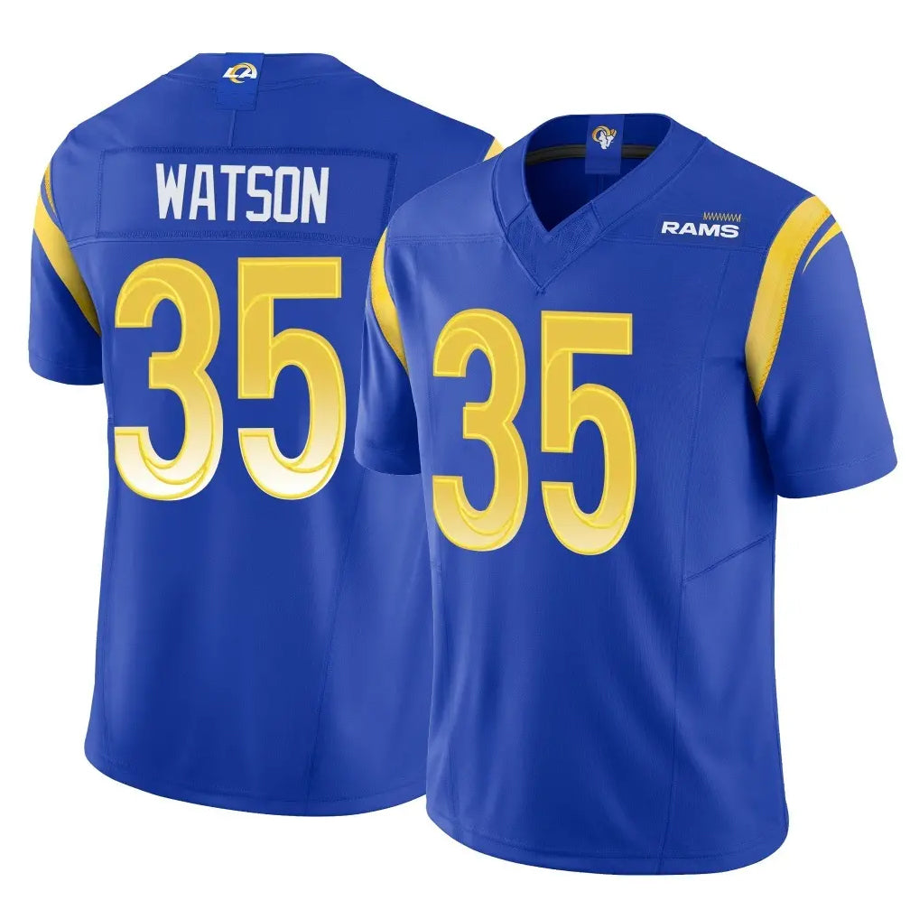 BIPIHUC LA.Rams #35 Jaylen Watson Player Royal Limited Vapor F.U.S.E. Home Game Stitched Jerseys