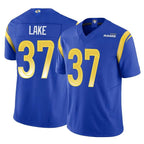 BIPIHUC LA.Rams #37 Quentin Lake Player Royal Limited Vapor F.U.S.E. Home Game Stitched Jerseys