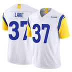 BIPIHUC LA.Rams #37 Quentin Lake Player White Limited Vapor F.U.S.E. Home Game Stitched Jerseys