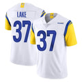 BIPIHUC LA.Rams #37 Quentin Lake Player White Limited Vapor Untouchable Home Game Stitched Jerseys