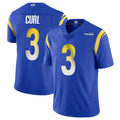 BIPIHUC LA.Rams #3 Kam Curl Player Royal Limited Vapor Untouchable Home Game Stitched Jerseys
