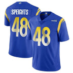 BIPIHUC LA.Rams #48 Omar Speights Player Royal Limited Vapor Untouchable Home Game Stitched Jerseys