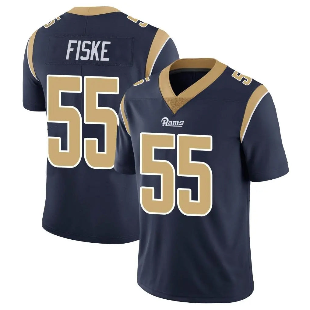 BIPIHUC LA.Rams #55 Braden Fiske Player Navy Limited Vapor Untouchable Home Game Stitched Jerseys