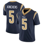 BIPIHUC LA.Rams #5 Kamren Kinchens Player Navy Limited Vapor Untouchable Home Game Stitched Jerseys