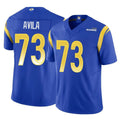 BIPIHUC LA.Rams #73 Steve Avila Player Royal Limited Vapor F.U.S.E. Home Game Stitched Jerseys