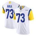 BIPIHUC LA.Rams #73 Steve Avila Player White Limited Vapor Untouchable Home Game Stitched Jerseys