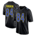 BIPIHUC LA.Rams #84 Colby Parkinson Player Black Fashion Limited Home Game Stitched Jerseys