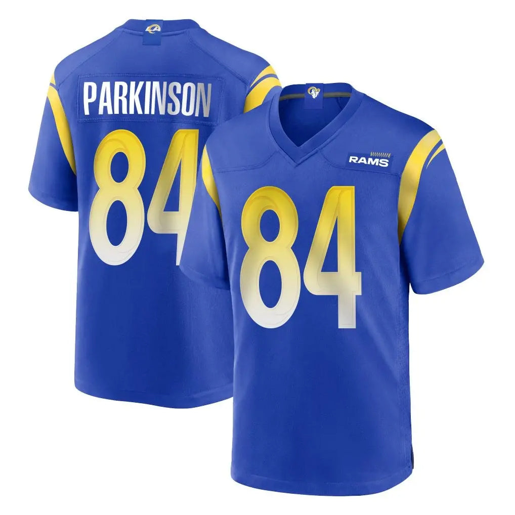 BIPIHUC LA.Rams #84 Colby Parkinson Player Royal Home Game Stitched Jerseys