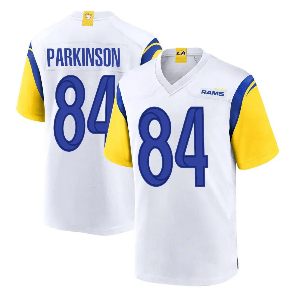 BIPIHUC LA.Rams #84 Colby Parkinson Player White Home Game Stitched Jerseys