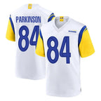 BIPIHUC LA.Rams #84 Colby Parkinson Player White Home Game Stitched Jerseys