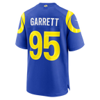 BIPIHUC LA.Rams #95 Myles Garrett Royal Game Stitched Jerseys