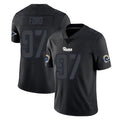 BIPIHUC LA.Rams #97 Poona Ford Player Black Impact Limited Home Game Stitched Jerseys