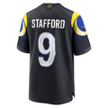 BIPIHUC LA.Rams #9 Matthew Stafford Player Midnight Blue Rivalries Collection Game Stitched Jerseys