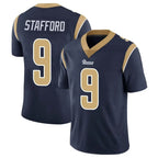 BIPIHUC LA.Rams #9 Matthew Stafford Player Navy Limited Vapor Untouchable Home Game Stitched Jerseys