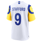 BIPIHUC LA.Rams #9 Matthew Stafford White White Game Player Stitched Jerseys