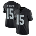 BIPIHUC LV.Raiders #15 Fernando Mendoza Player Black Limited Vapor Untouchable Home Game Stitched Jerseys